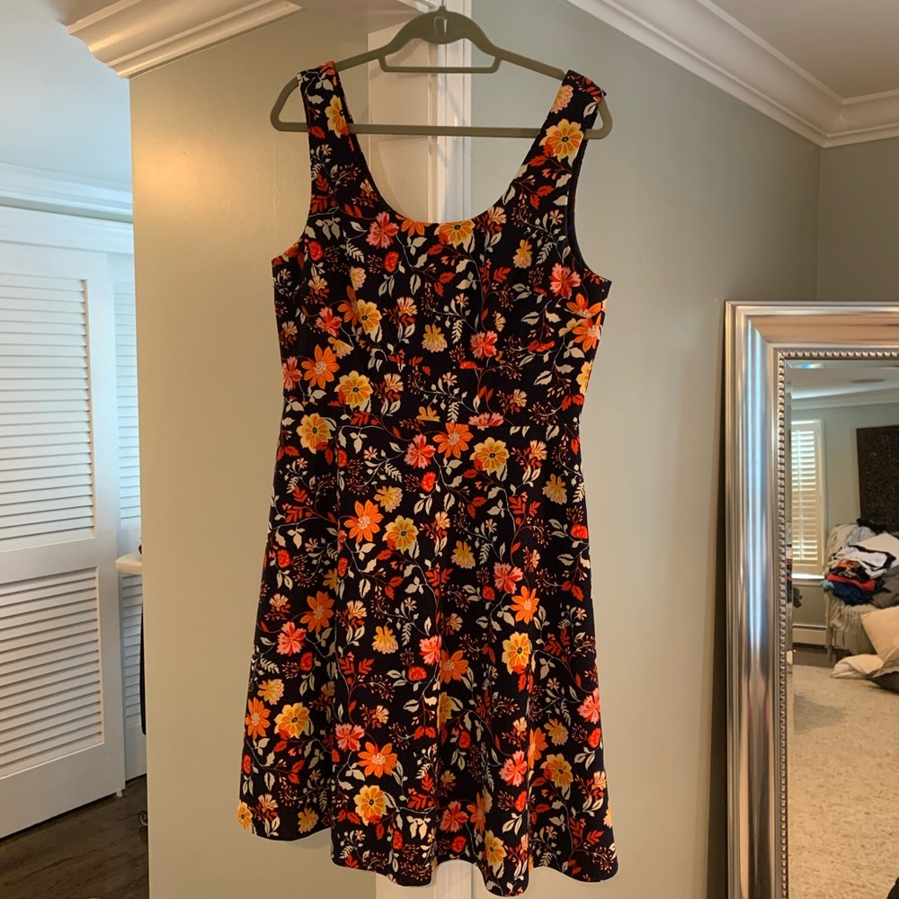 DM Collection Sleeveless A-Line Dress Sz 14 EUC